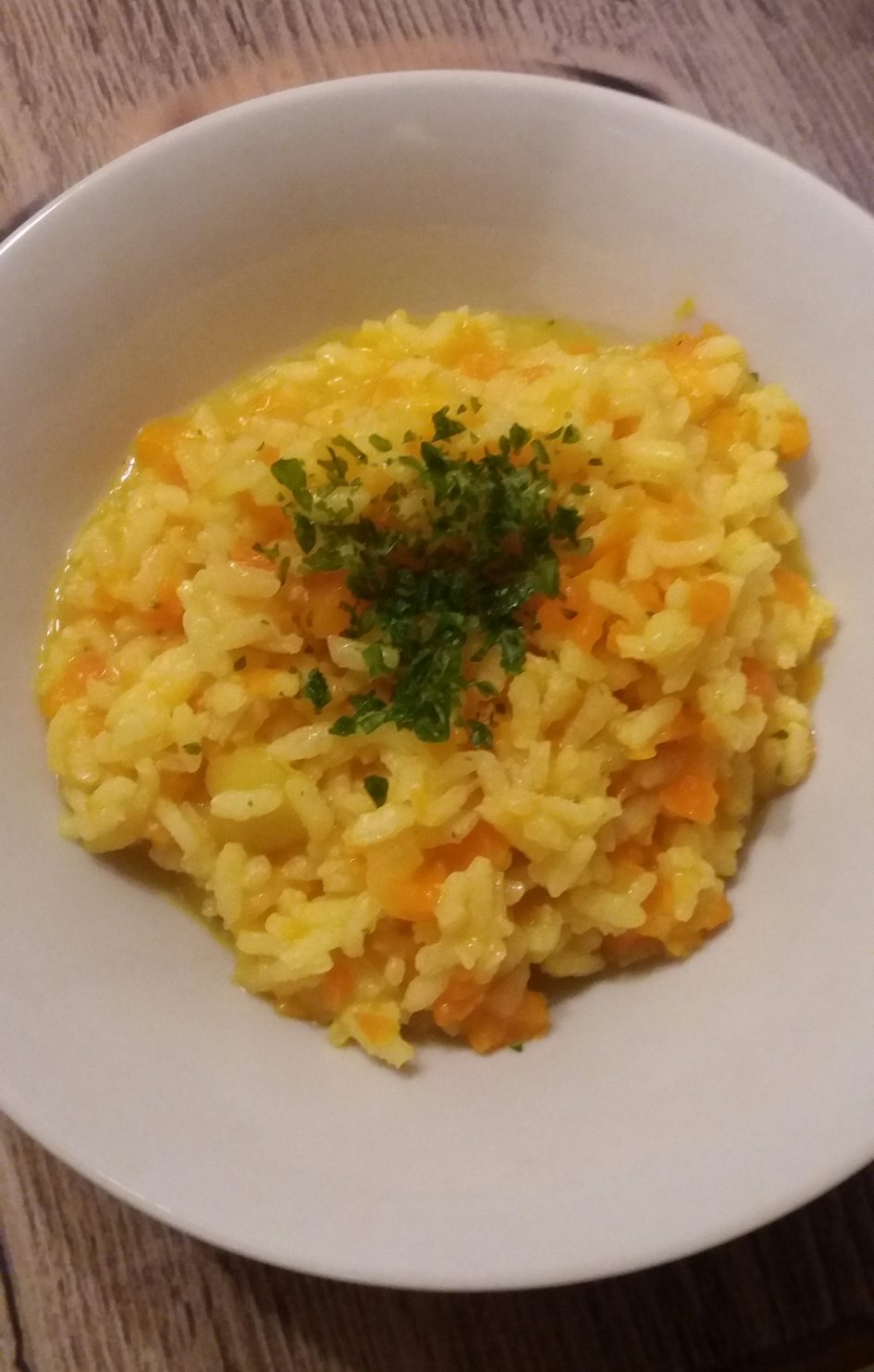 Möhren-Risotto